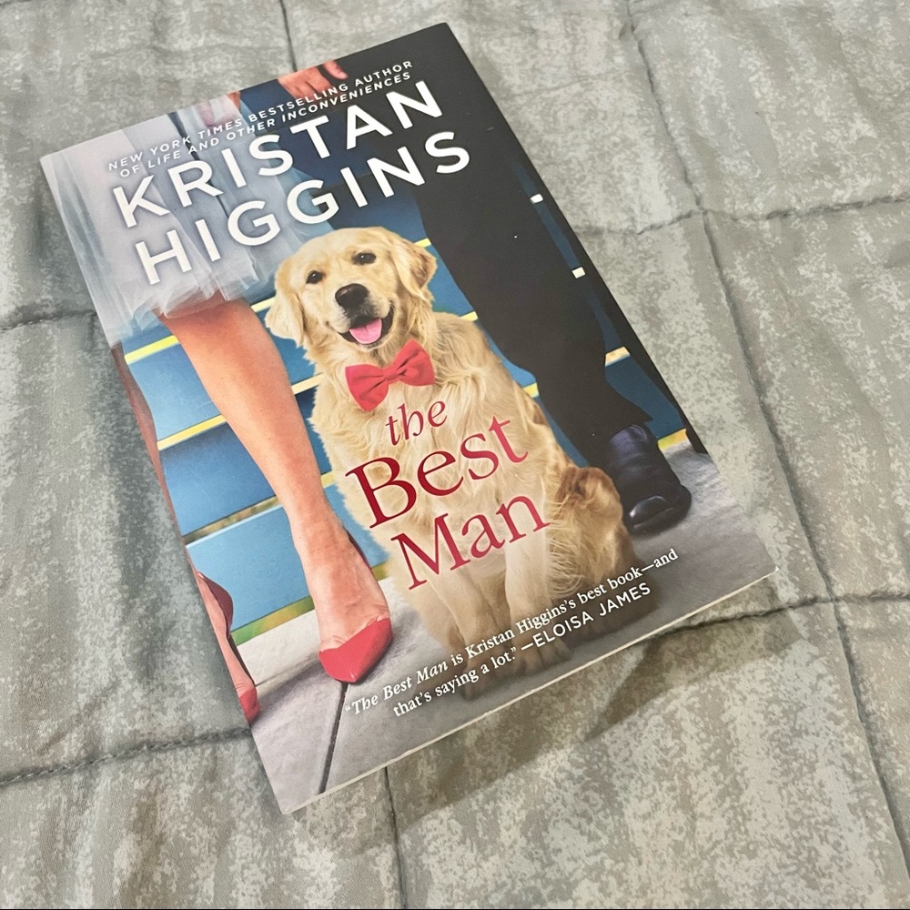 The Best Man by Kristan Higgins Golden Retriever Contemporary Romance Novel